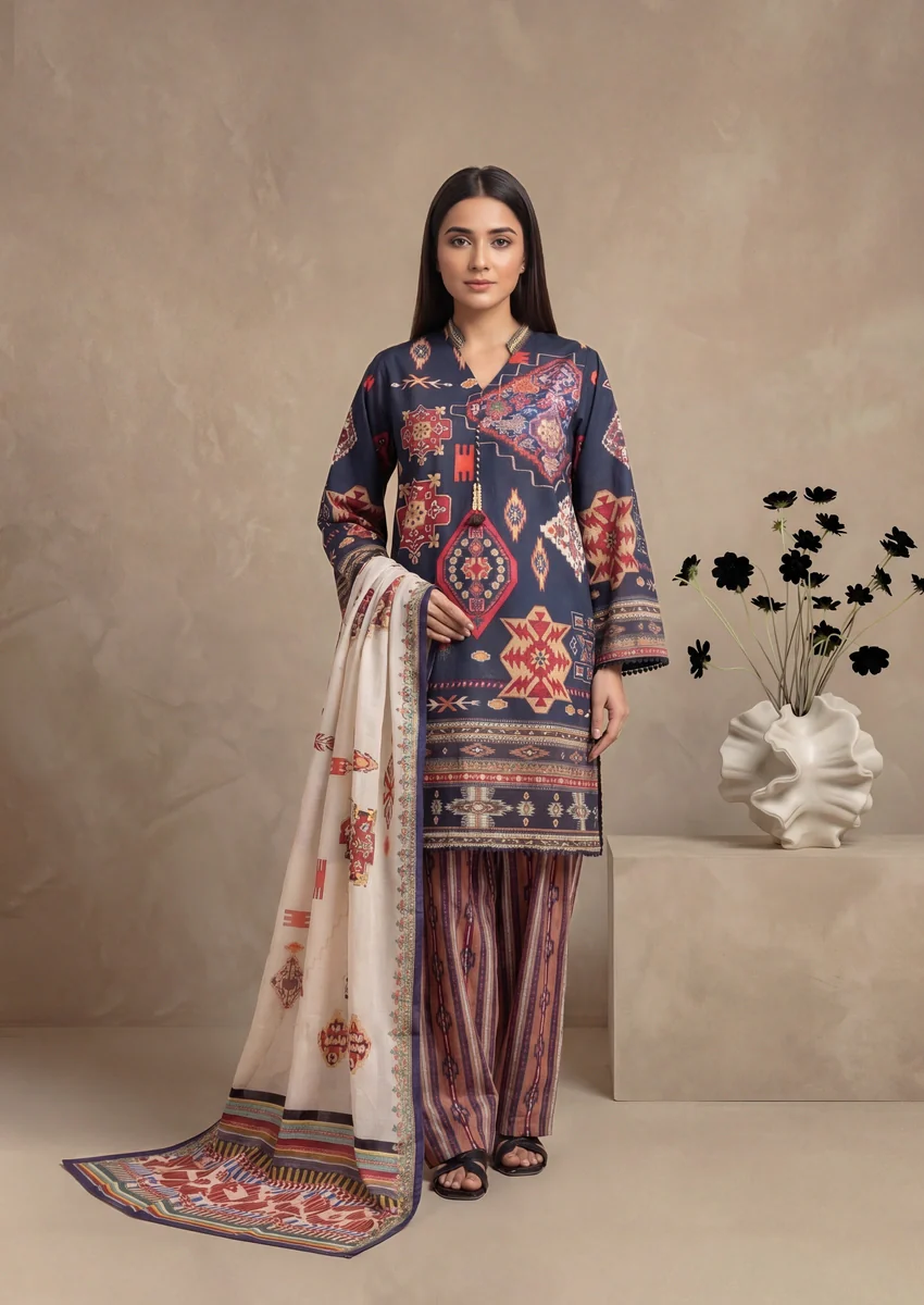 Black-Cambric-3 Piece (WP3PPBS25B7A37)