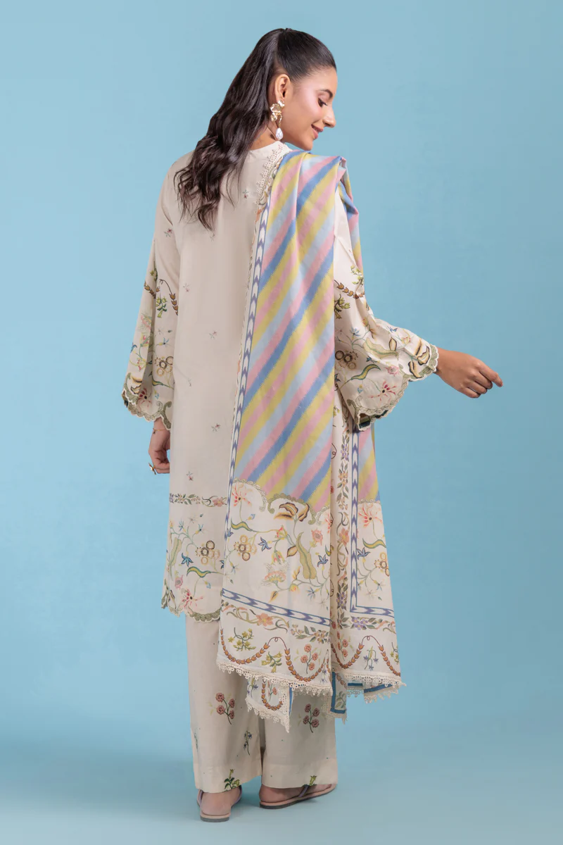 Cream-Cambric-3 Piece (WP3PPBS25B7A38) - Image 2