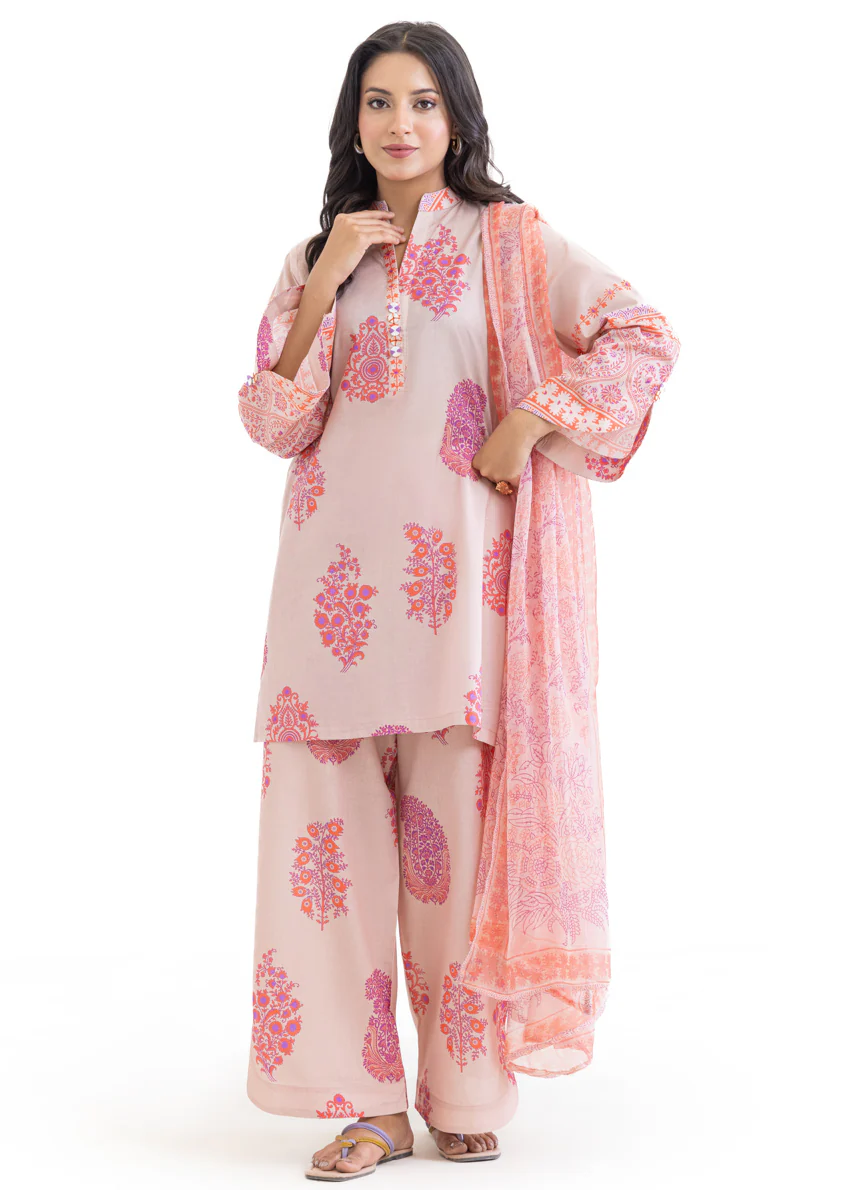 L-Pink-Lawn-3 Piece (WP3PPBS26B1F42) - Image 5