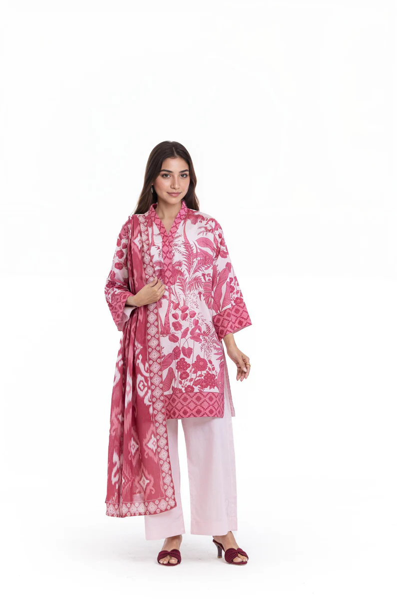 B-Pink-Dobby-Lawn-3 Piece (WP3PPBS26B1F53) - Image 10