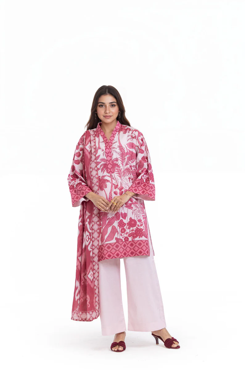 B-Pink-Dobby-Lawn-3 Piece (WP3PPBS26B1F53) - Image 3