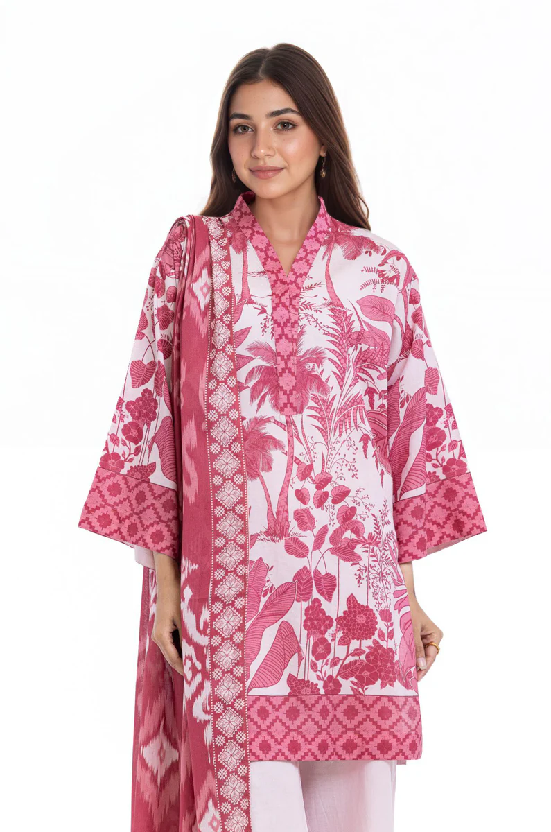 B-Pink-Dobby-Lawn-3 Piece (WP3PPBS26B1F53) - Image 8