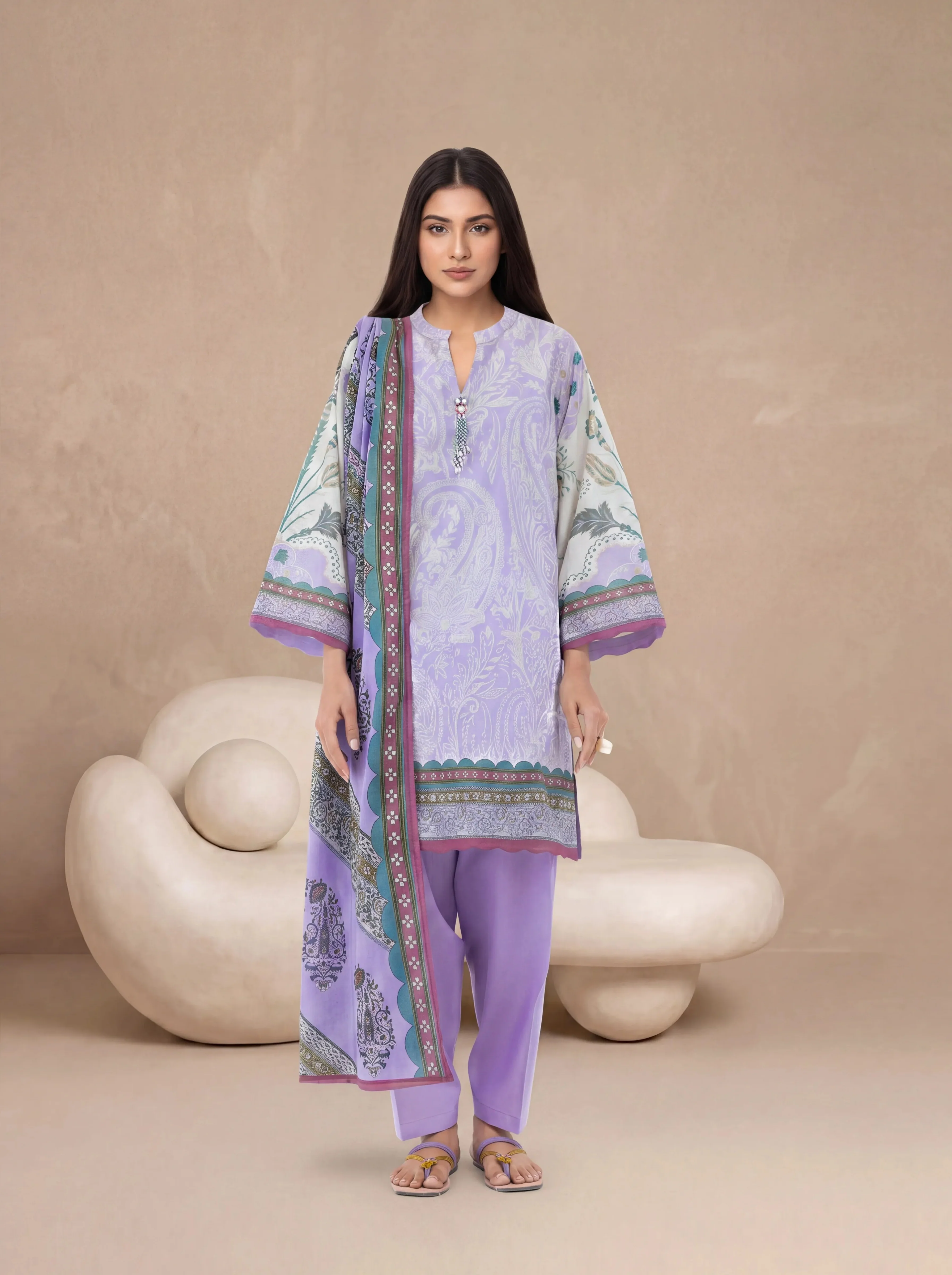 Lilac-Lawn-3 Piece (WP3PPBS26B3A18)