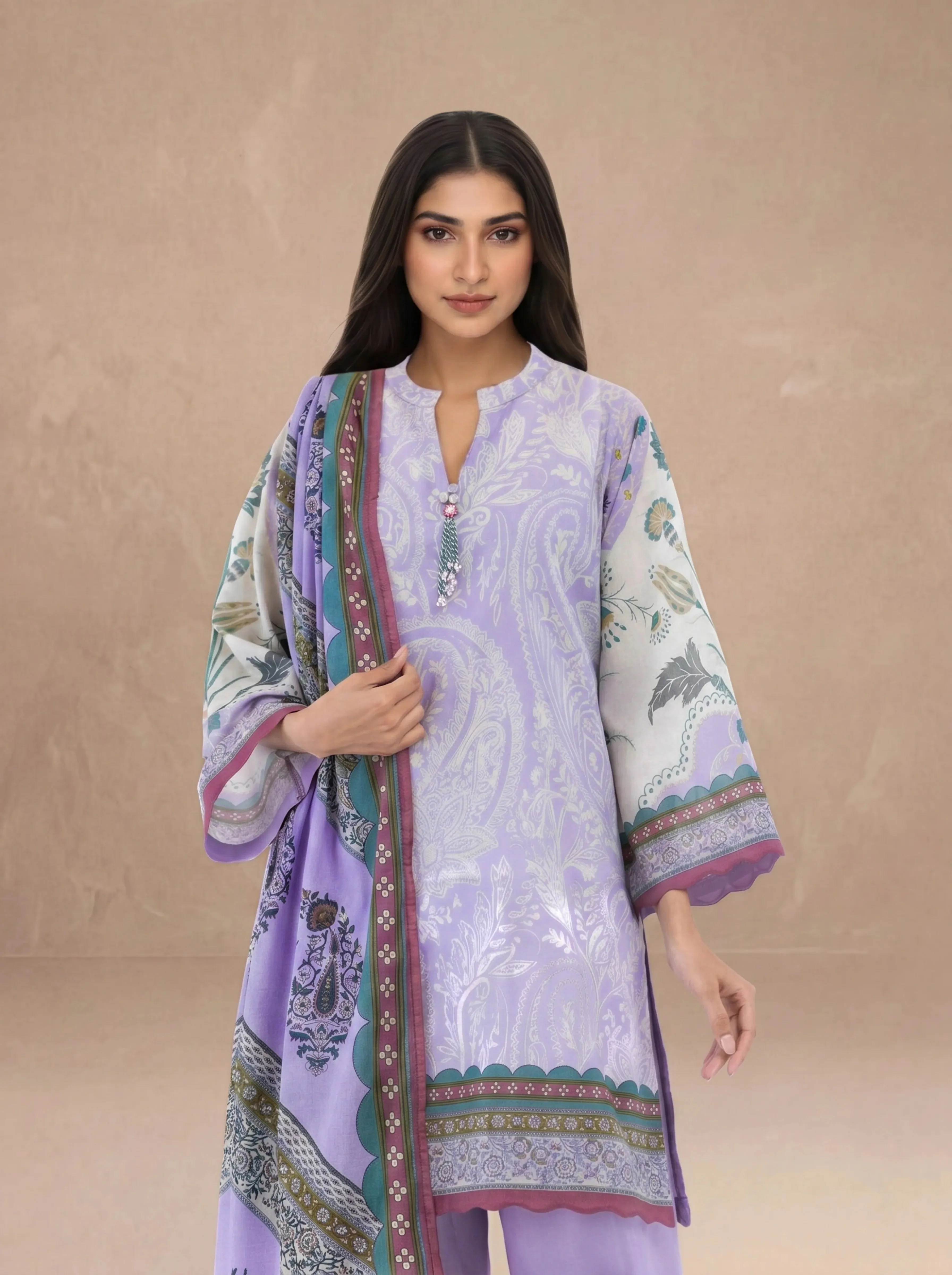 Lilac-Lawn-3 Piece (WP3PPBS26B3A18) - Image 2