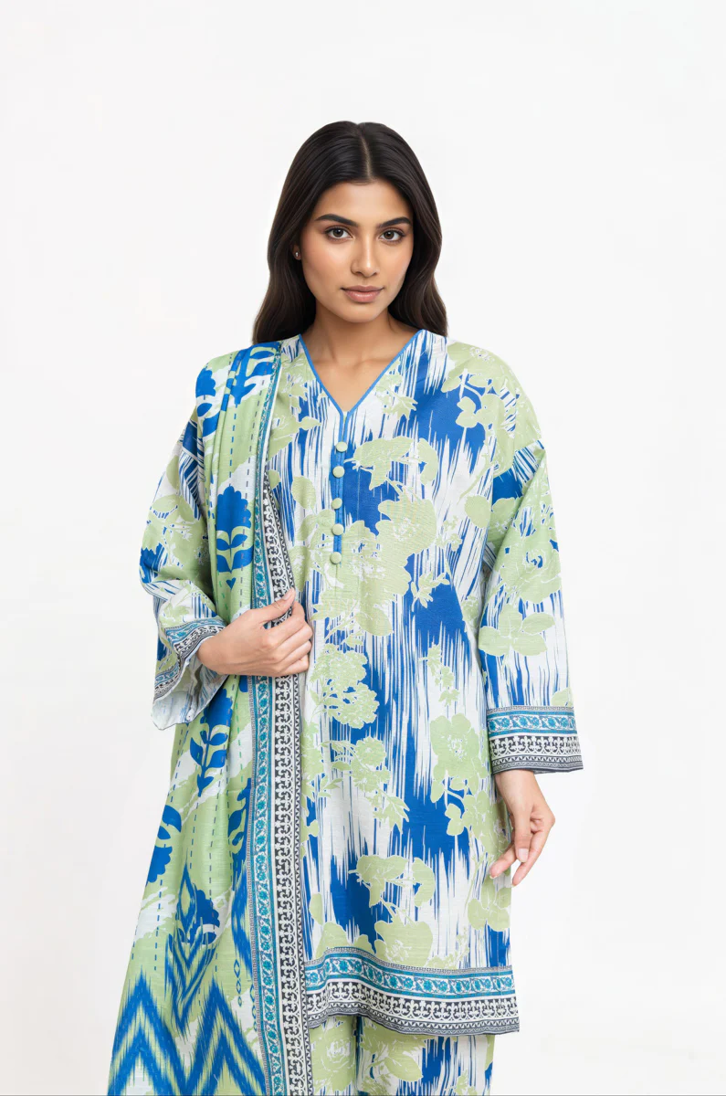 White-Khaddar-3 Piece (WP3PPBW25B10N1) - Image 7