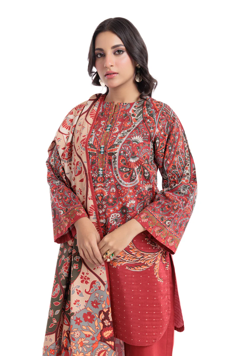 Carmine-Jacquard-3 Piece (WP3PPBW25B10N8) - Image 6