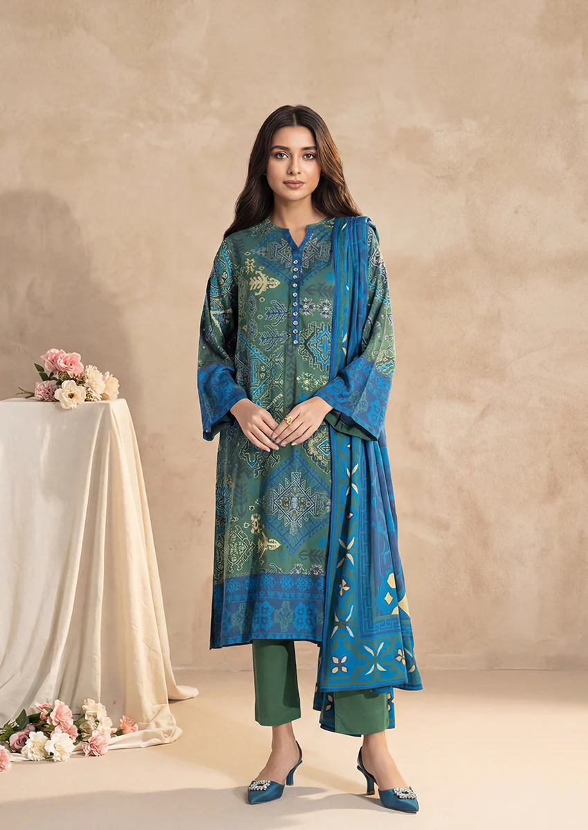 Green-Viscose-3 Piece (WP3PPBW25B11D20)