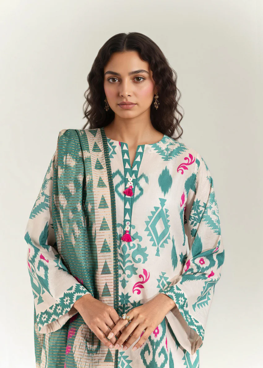 Green-Jacquard-3 Piece (WP3PPBW25B11D27) - Image 4