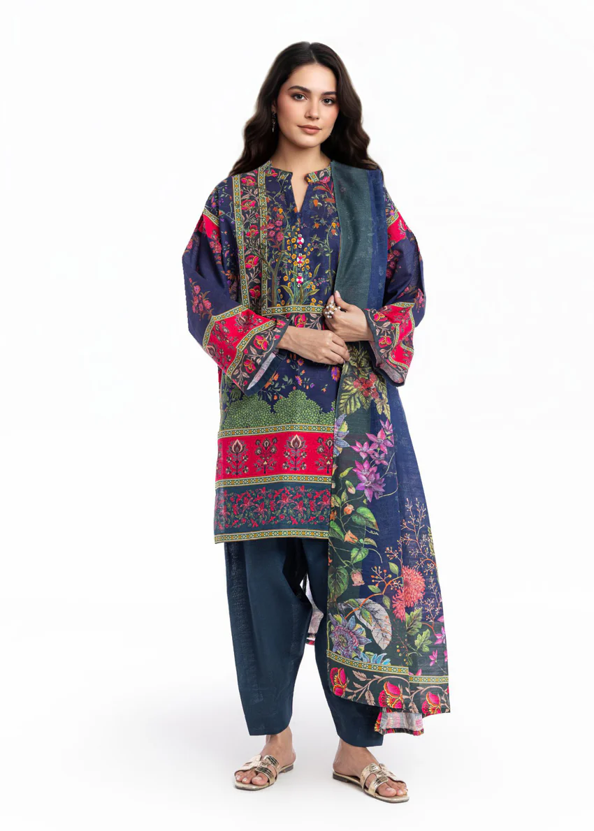 Multi-Khaddar-3 Piece (WP3PPBW25B11D4) - Image 6
