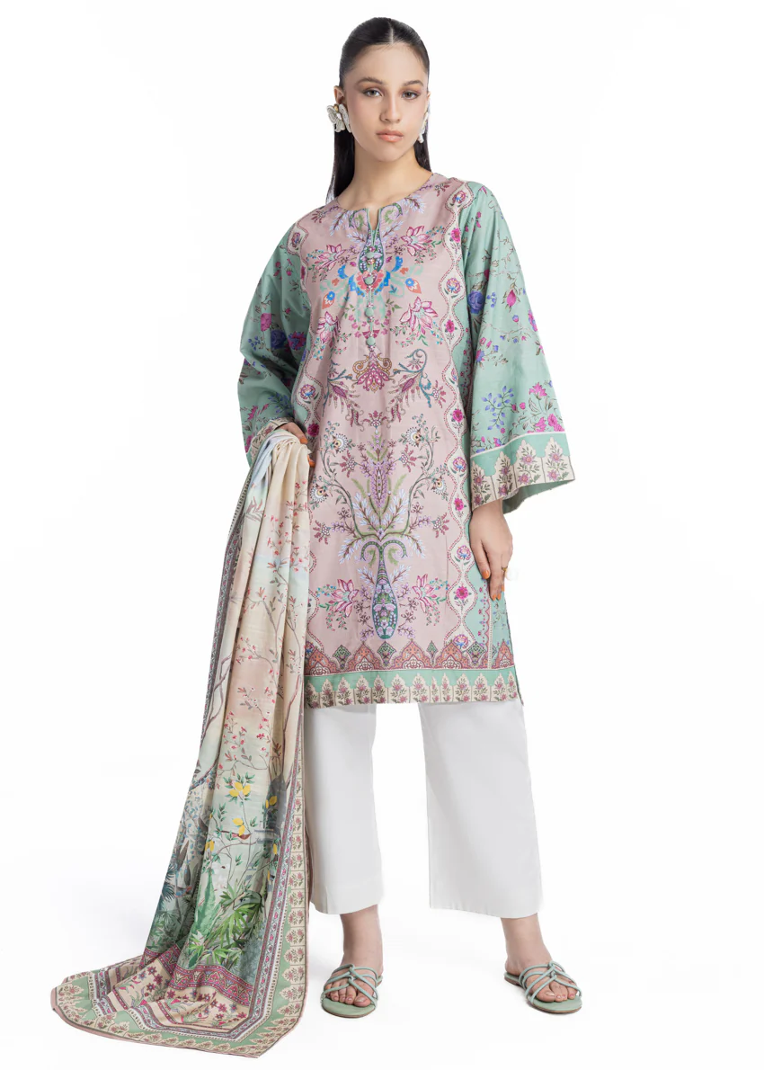 Sage-Khaddar-3 Piece (WP3PPBW25B9O2) - Image 5