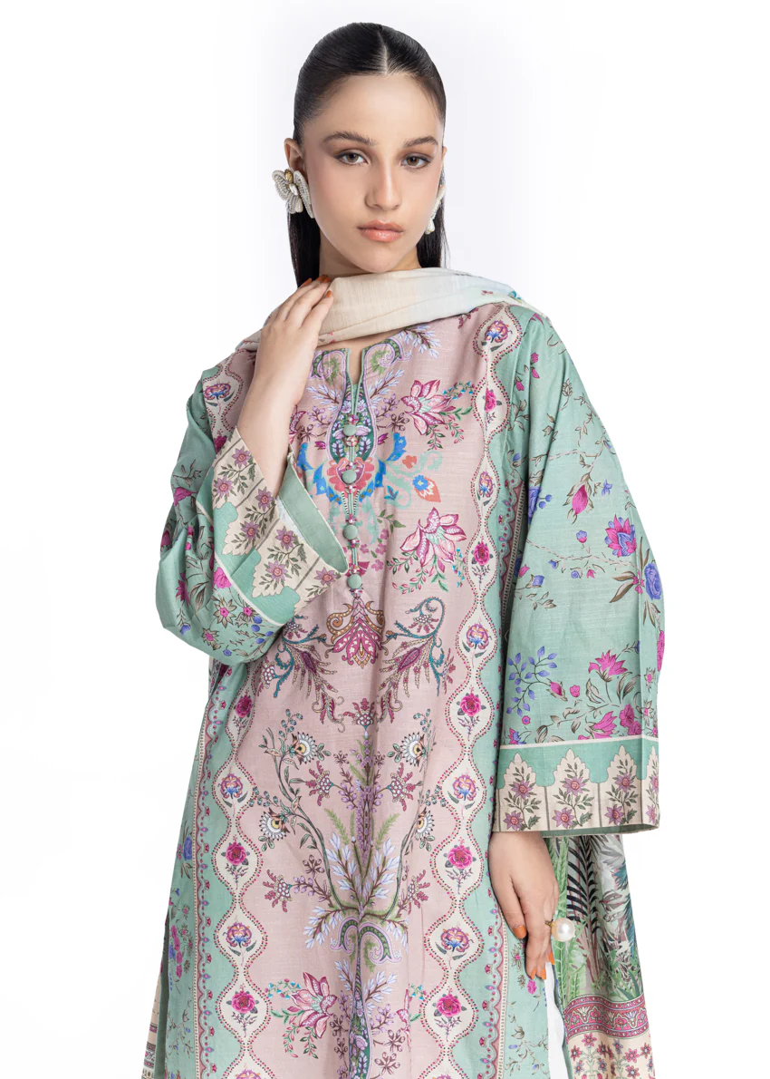 Sage-Khaddar-3 Piece (WP3PPBW25B9O2) - Image 6