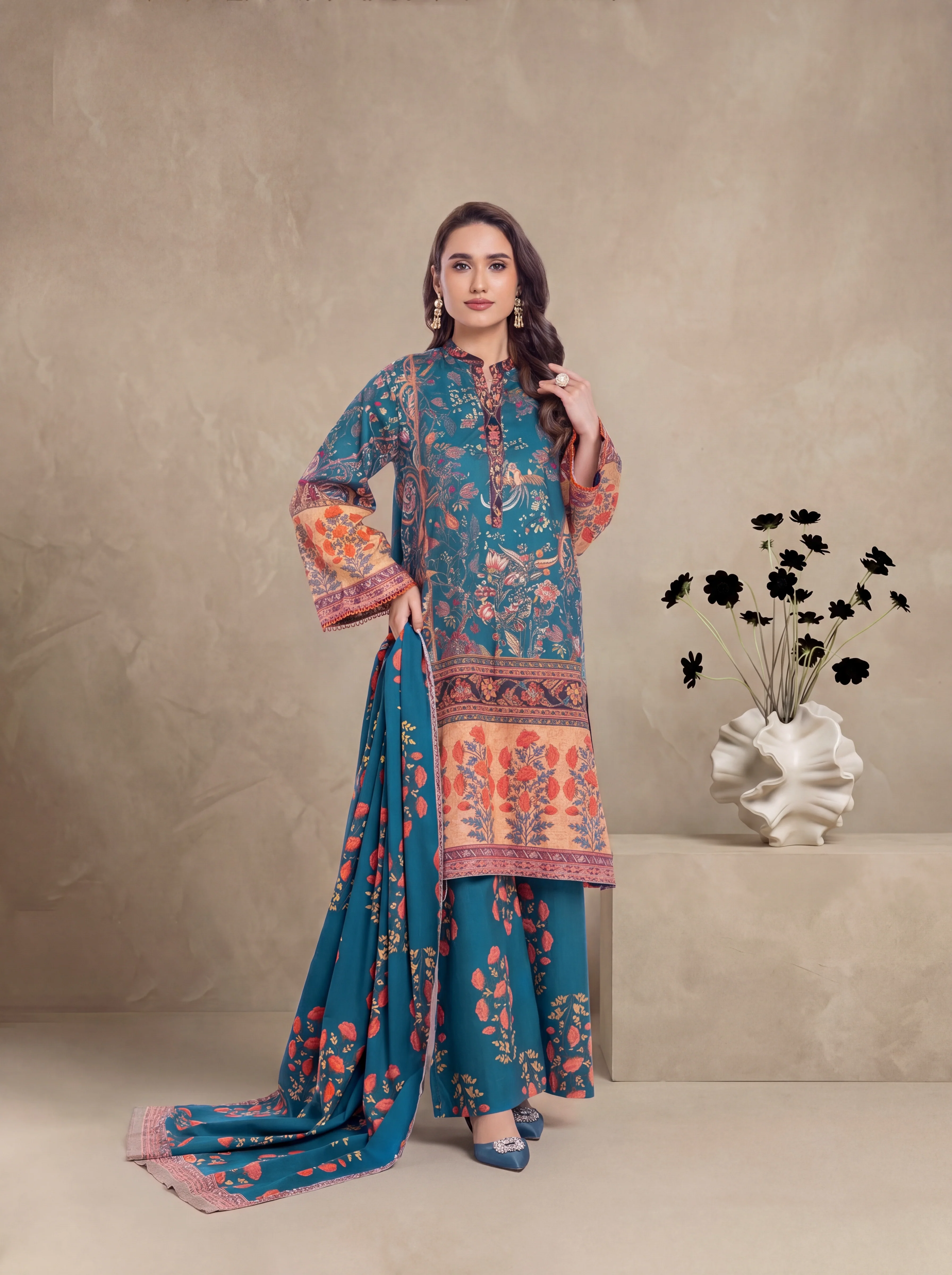 Blue-Cambric-3 Piece (WP3PPBW25B9O6)
