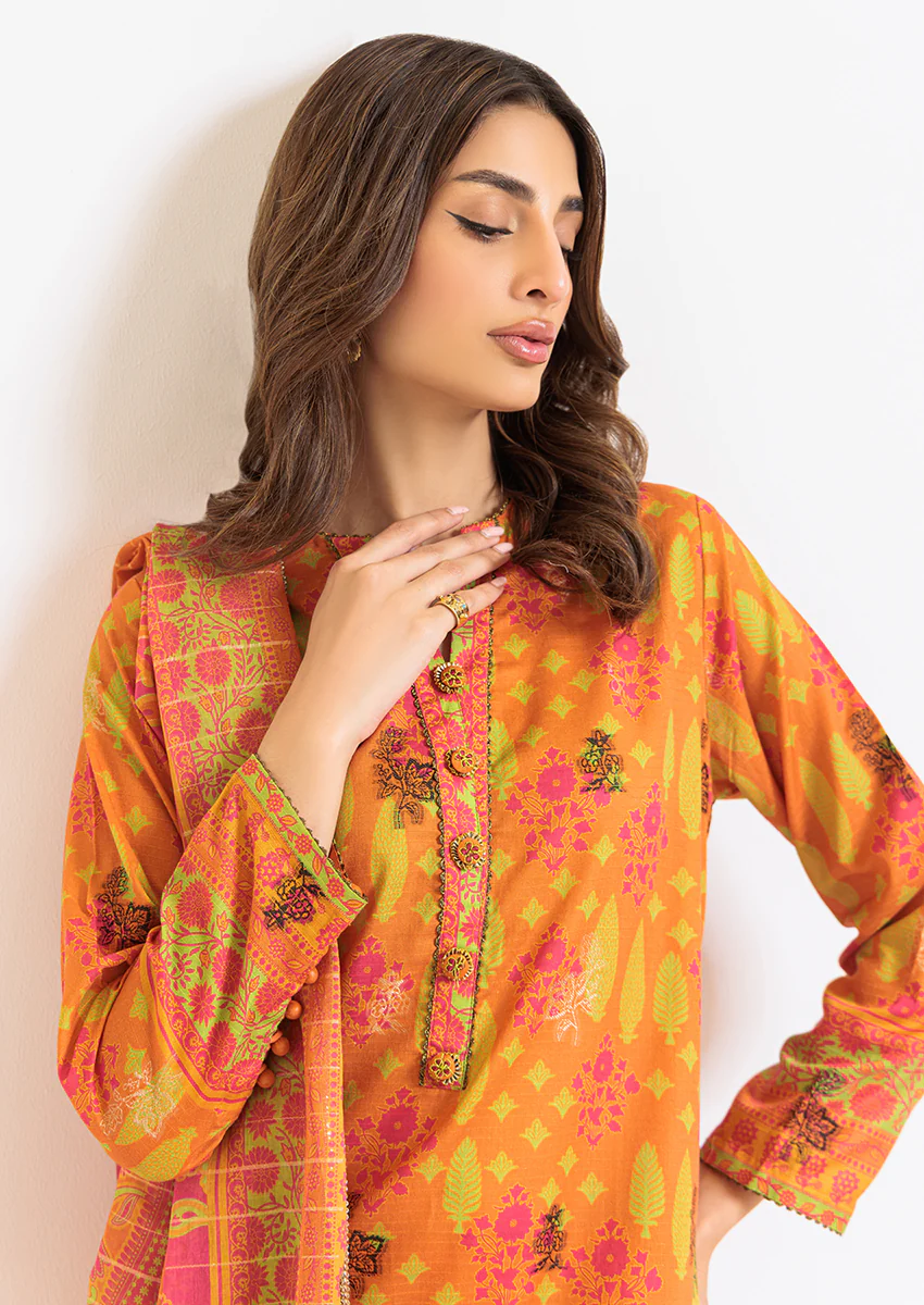 Orange-Jacquard-3 Piece (WP3PPSS25ZA4) - Image 5