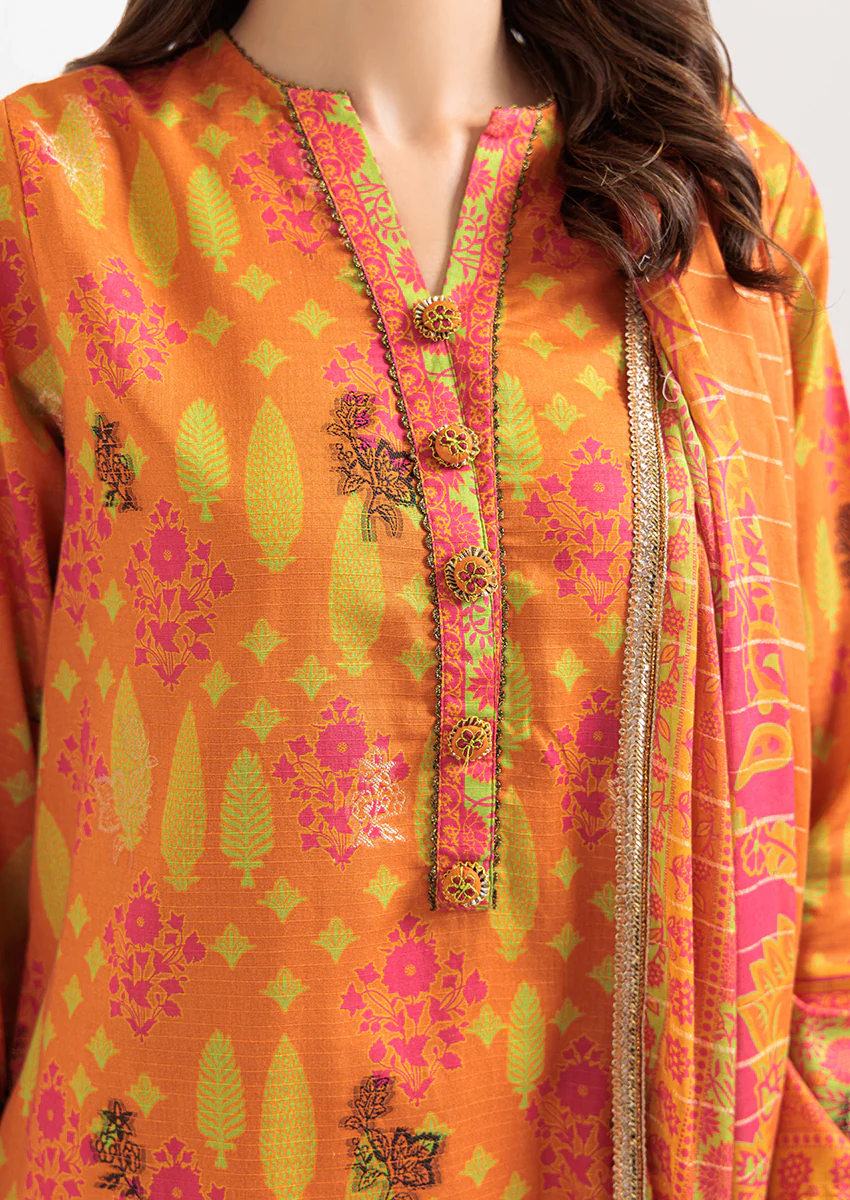 Orange-Jacquard-3 Piece (WP3PPSS25ZA4) - Image 7