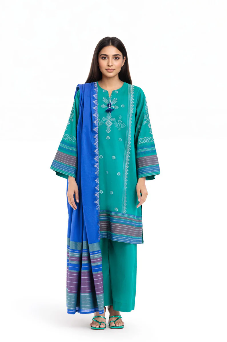 Green-Jacquard-3 Piece (WP3PSBS26B1F22) - Image 6