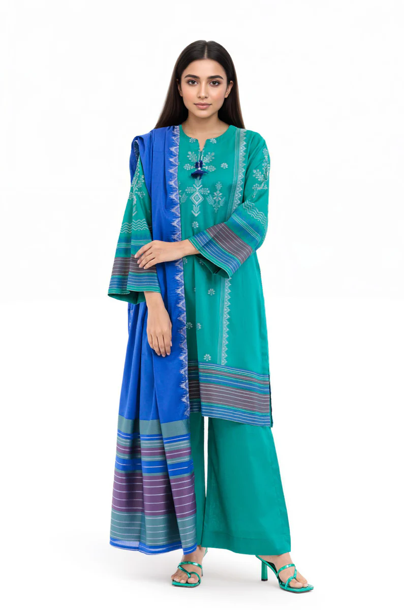 Green-Jacquard-3 Piece (WP3PSBS26B1F22) - Image 7