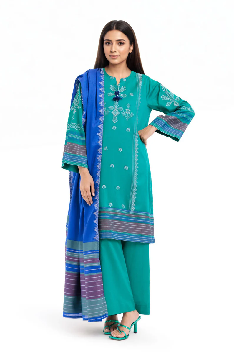 Green-Jacquard-3 Piece (WP3PSBS26B1F22) - Image 9