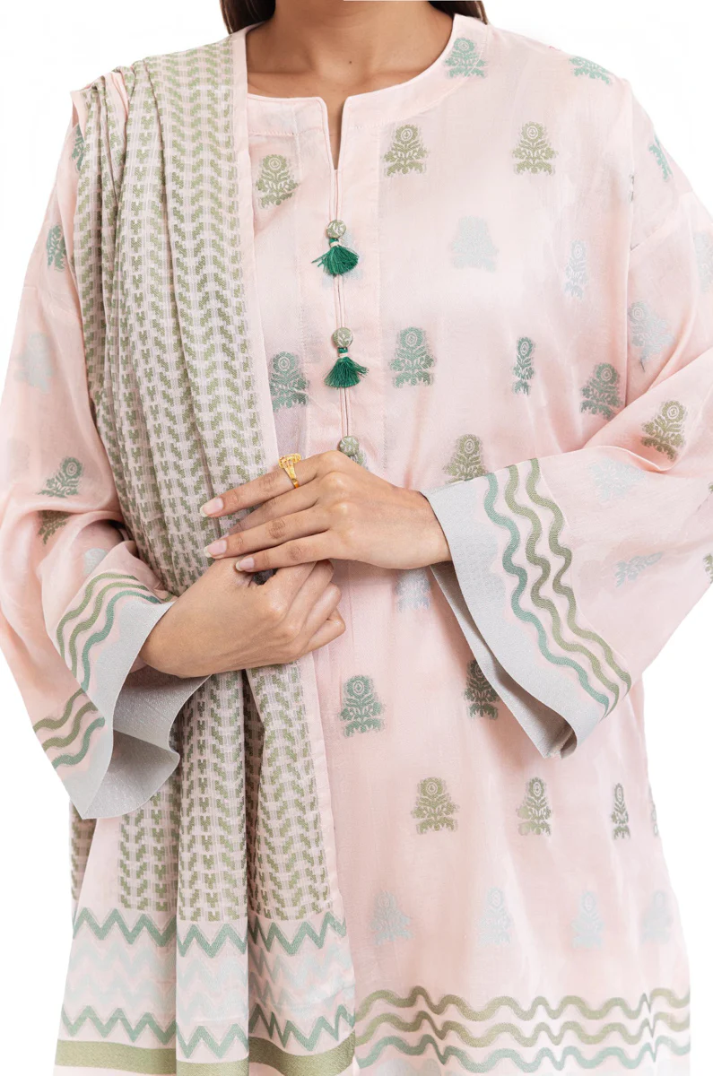 Apricot-Jacquard-3 Piece (WP3PSBS26B1F25) - Image 11