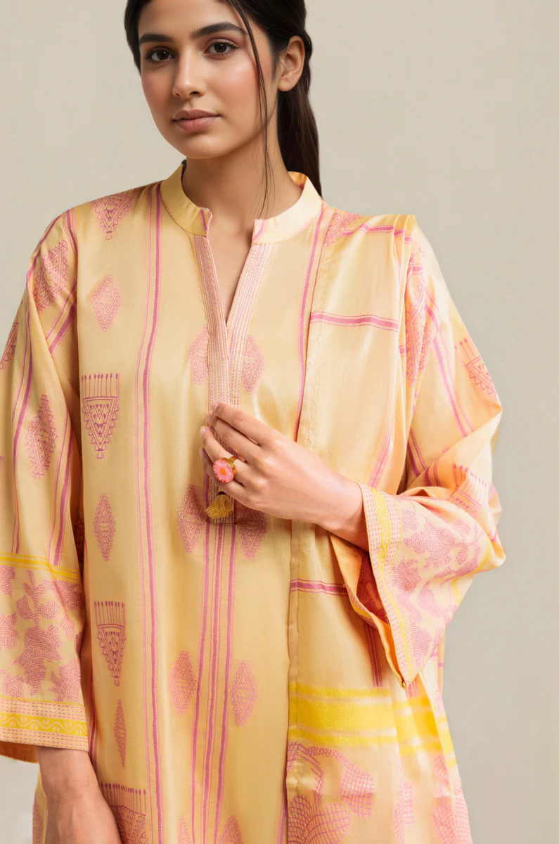 B-Yellow-Jacquard-3 Piece (WP3PSBS26B1F27) - Image 6