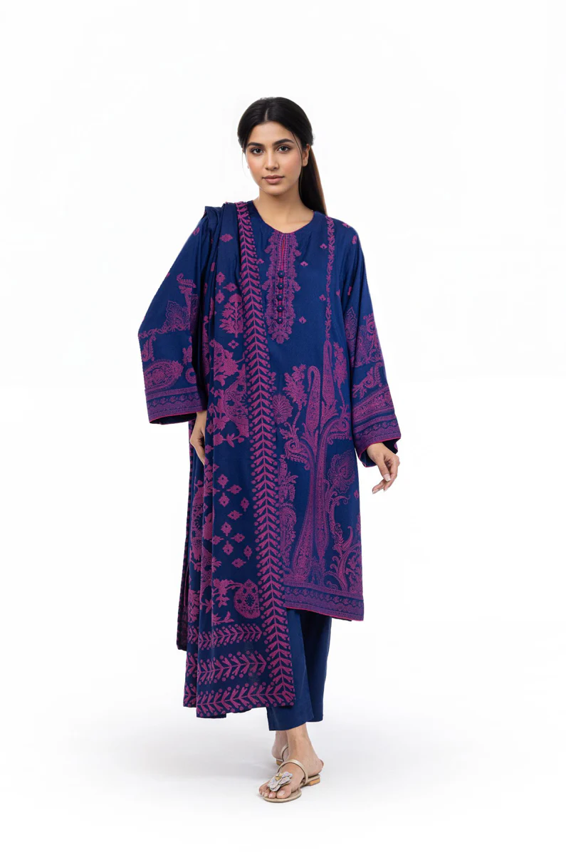 Blue-Jacquard-3 Piece (WP3PSBW25B10N52) - Image 3
