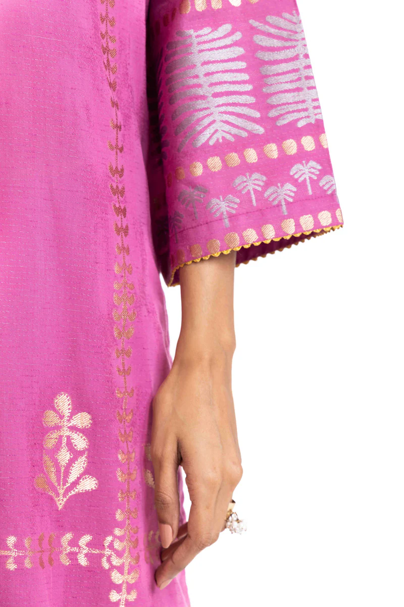 Pink-Jacquard-3 Piece (WP3PSBW25B1J21) - Image 7