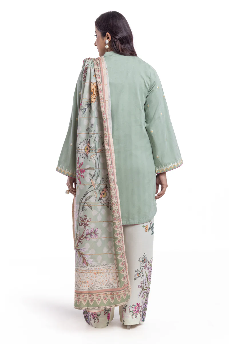 L-Mint-Jacquard-3 Piece (WP3PSBW25B9O46) - Image 2