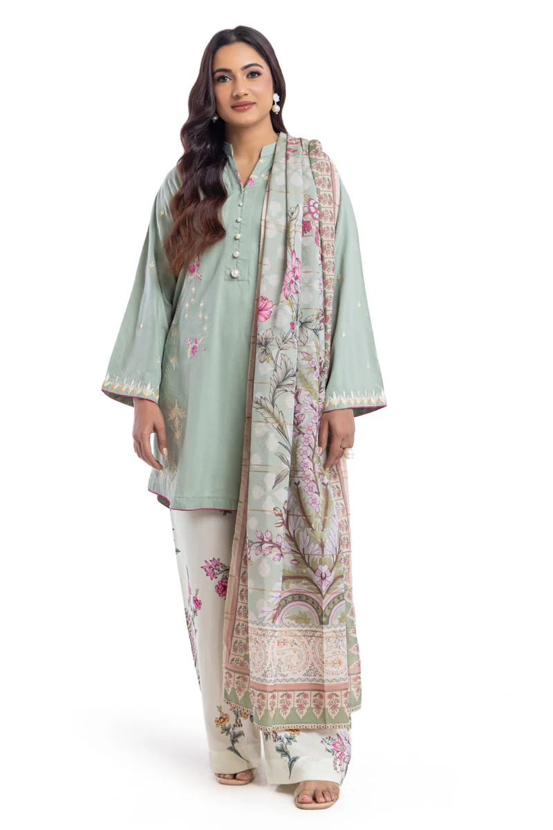 L-Mint-Jacquard-3 Piece (WP3PSBW25B9O46) - Image 3