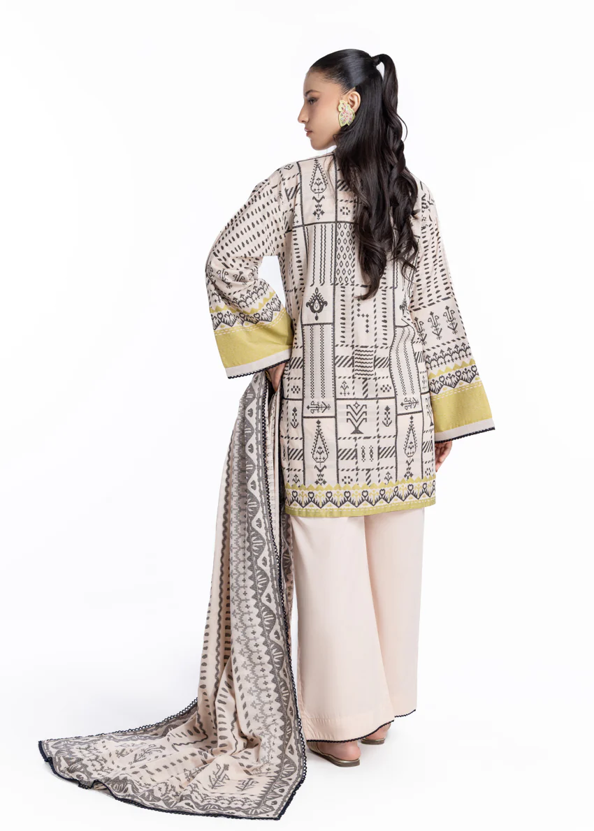 Beige-Jacquard-3 Piece-(WP3PSBW25B9O53) - Image 3