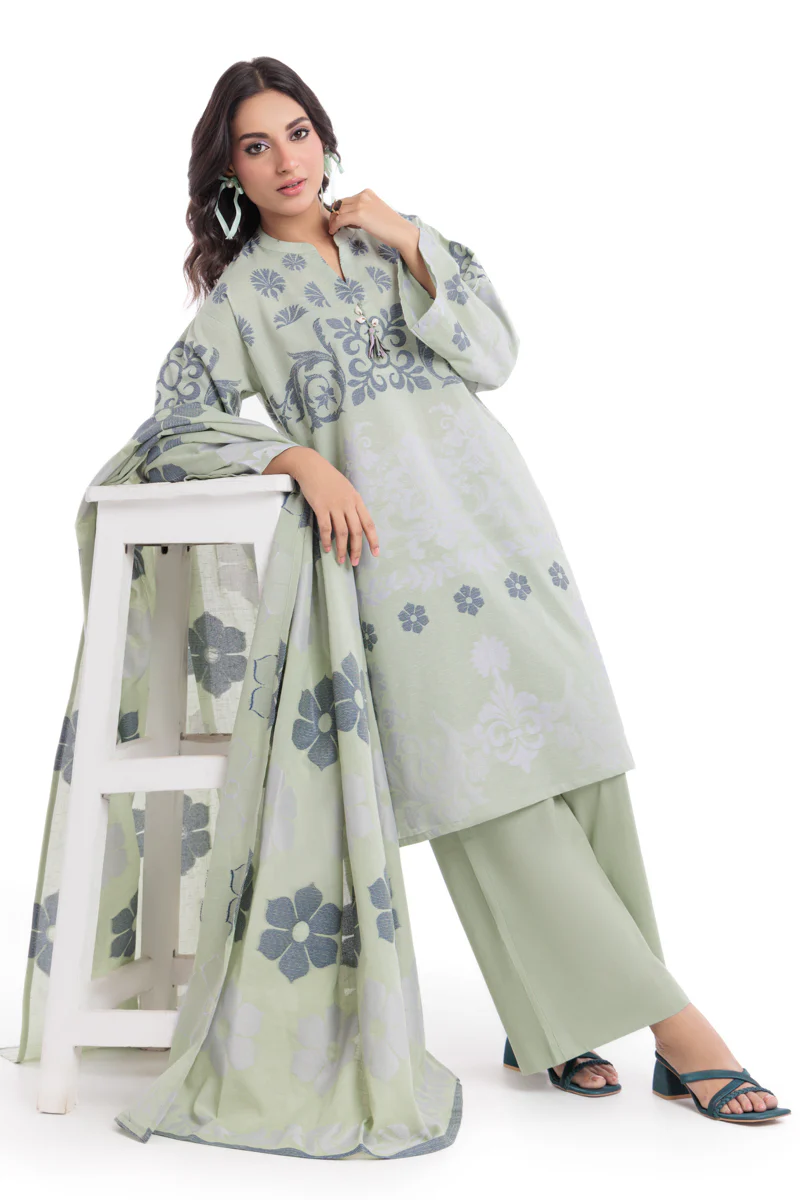 Mt-Green-Jacquard-3 Piece (WP3PSBW25B9O55) - Image 7