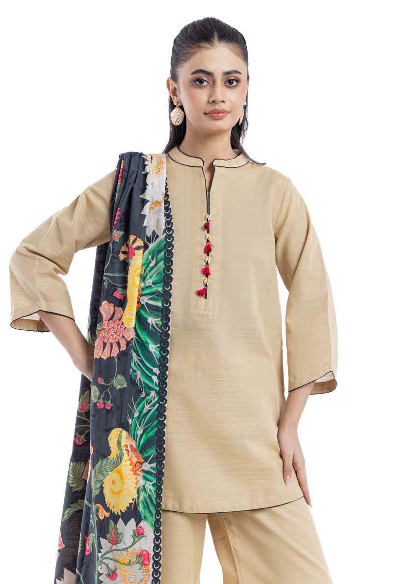 CREAM-KHADDAR-3 PIECE (WP3PSBW25HR10N12) - Image 5