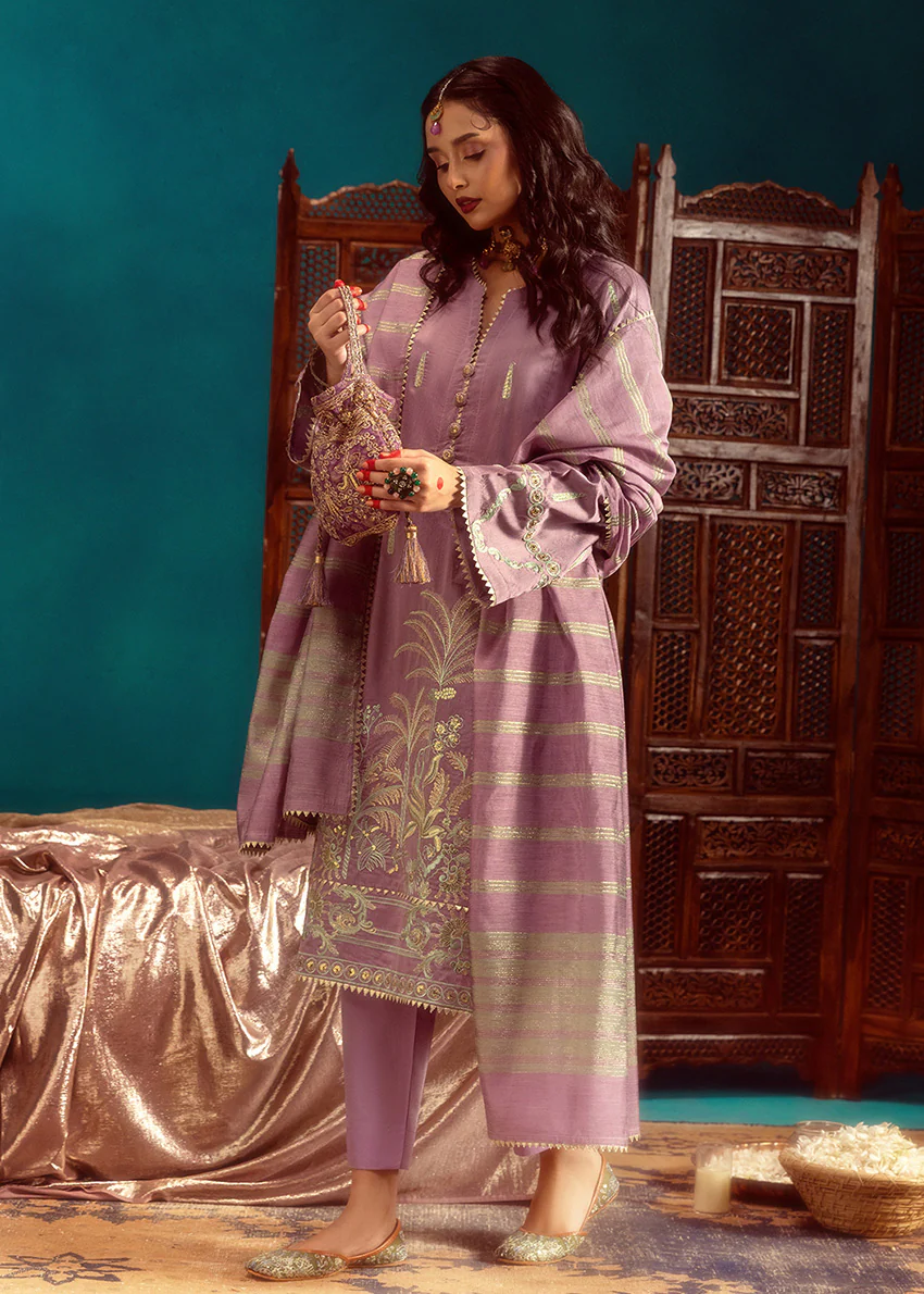 Lilac-Cotton-Silk-3 Piece (WP3PSFW25F10N4) - Image 12