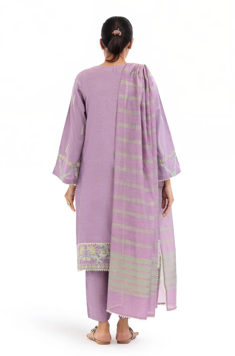 Lilac-Cotton-Silk-3 Piece (WP3PSFW25F10N4) - Image 16