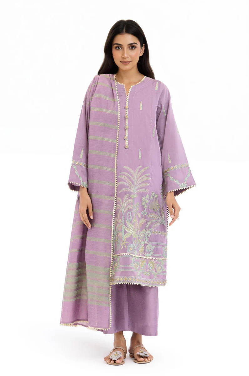 Lilac-Cotton-Silk-3 Piece (WP3PSFW25F10N4) - Image 18