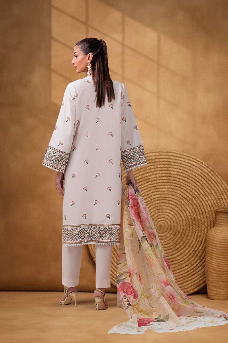White-Cambric-3 Piece (WP3PSSS25IN2) - Image 2