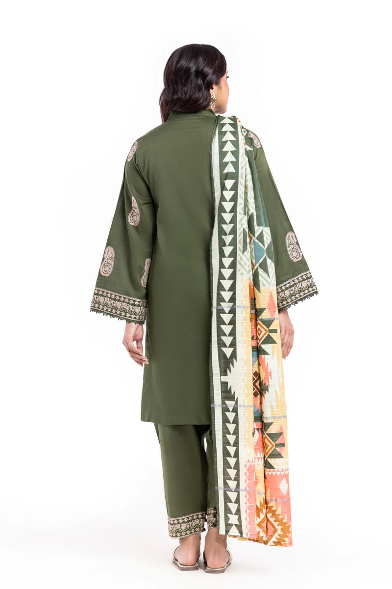F-Green-Slub-3 Piece (WP3PSSW25S9O1) - Image 3