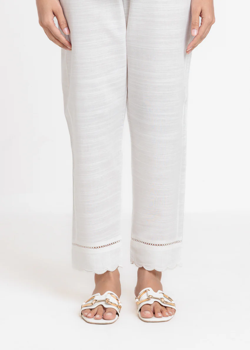 Dyed Khaddar Trouser (WPBTSBAISSA10N11) - Image 3