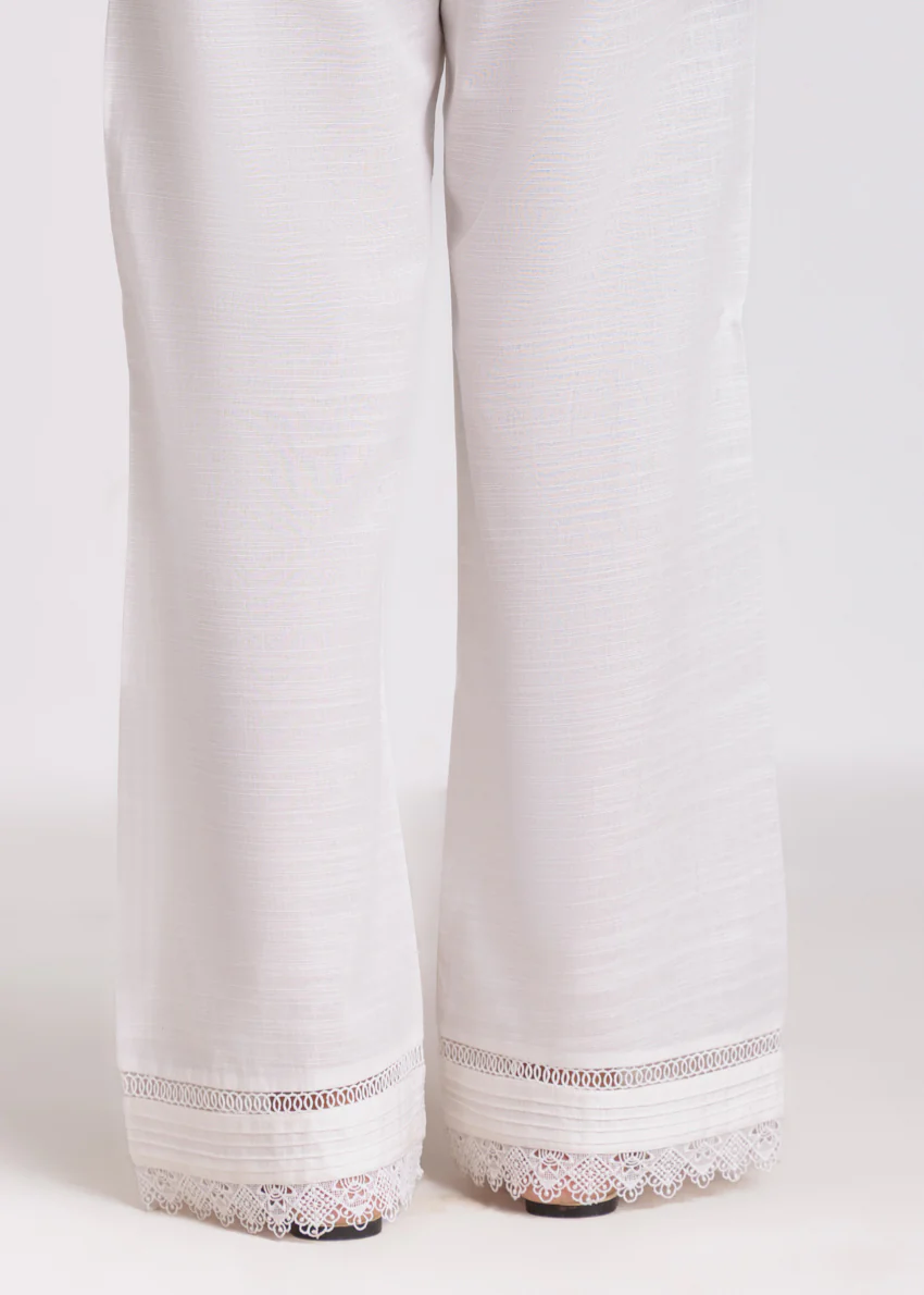 Dyed Khaddar Culotte Trouser (WPBTSBAISSA10N12) - Image 4