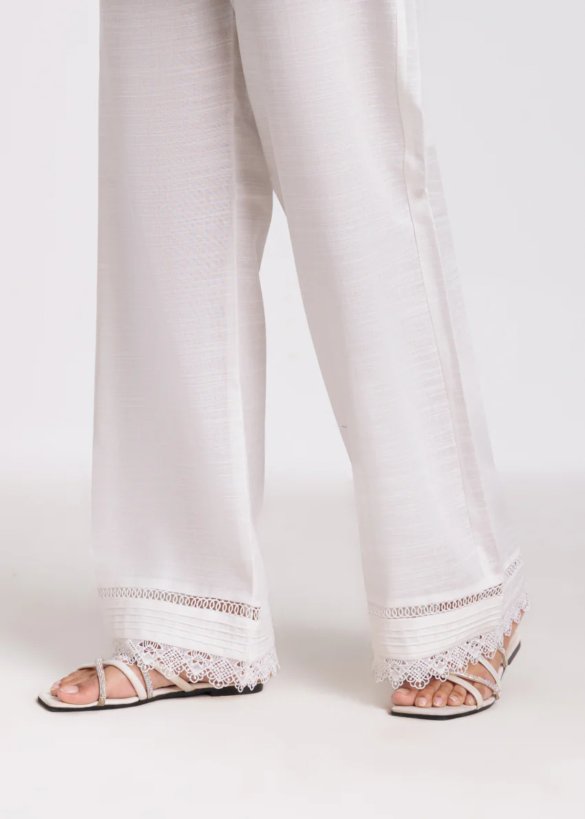 Dyed Khaddar Culotte Trouser (WPBTSBAISSA10N12) - Image 5