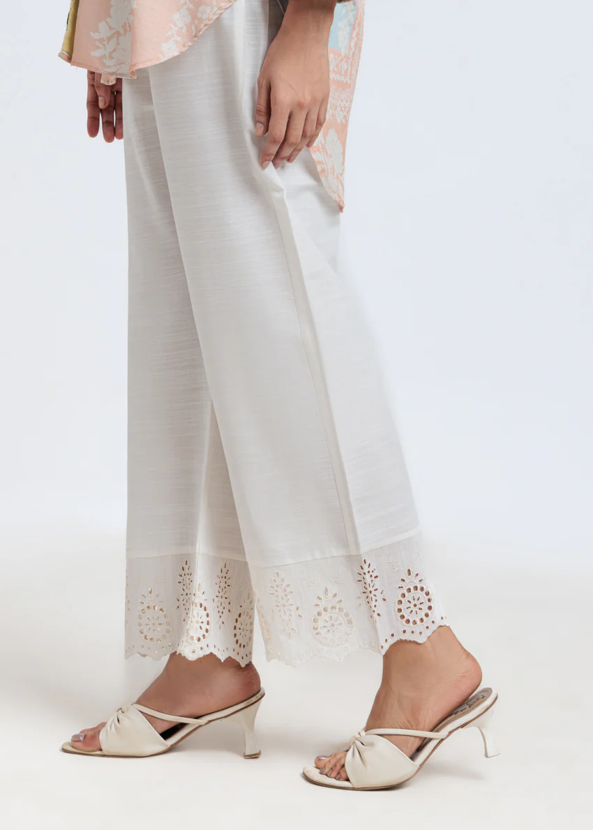 Dyed Khaddar Trouser (WPBTSBAISSA10N7) - Image 3