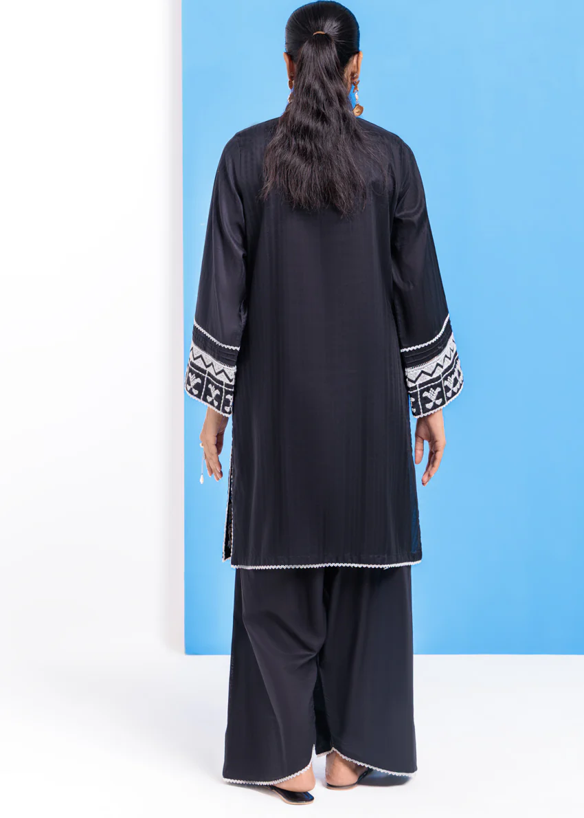 Black-Jacquard-2 Piece (WPS252DE3019) - Image 2
