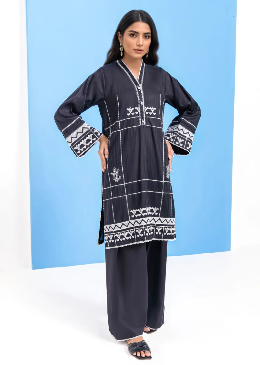 Black-Jacquard-2 Piece (WPS252DE3019) - Image 3