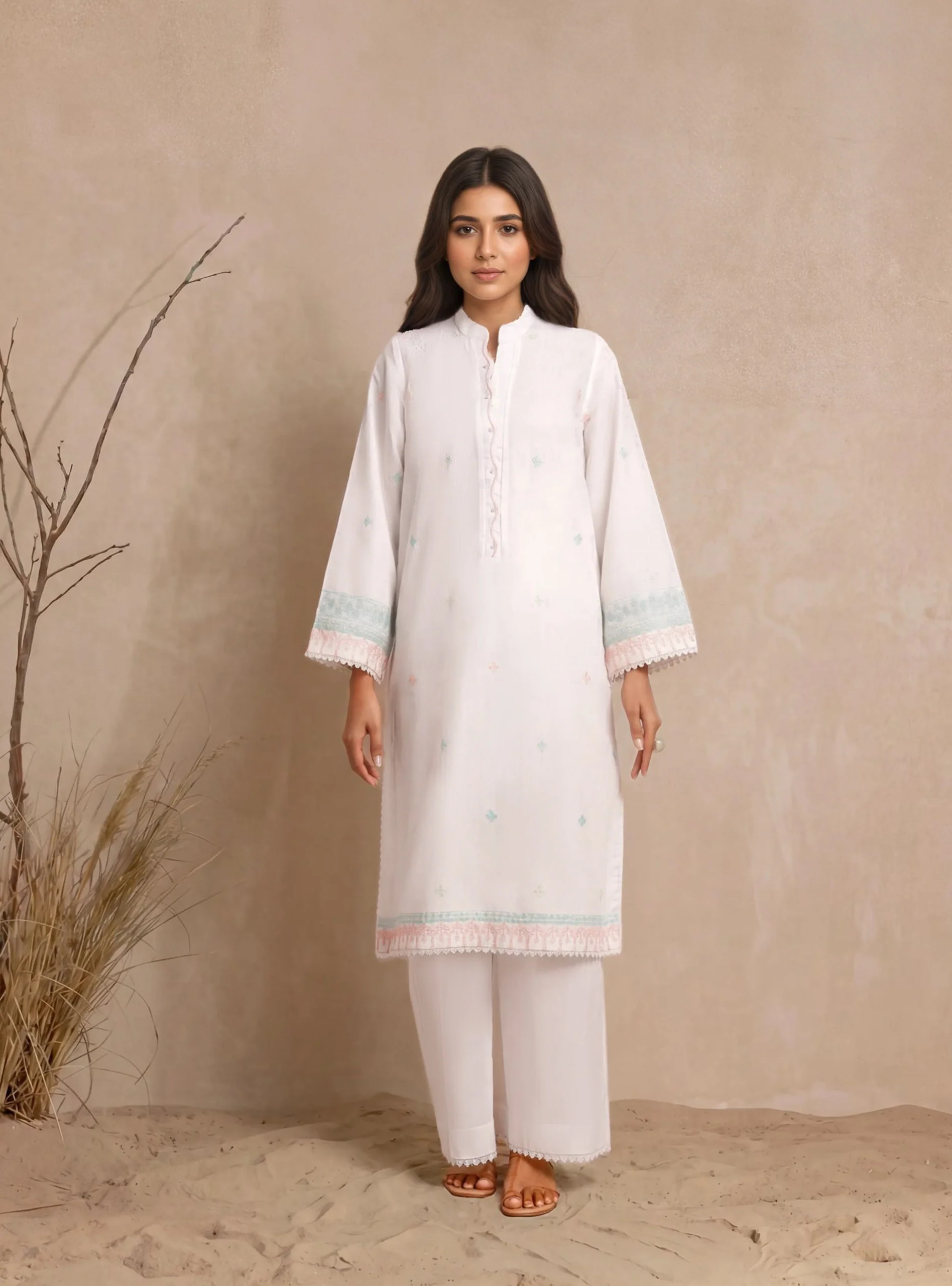 White-Dobby-2 Piece (WPS252DE3020)
