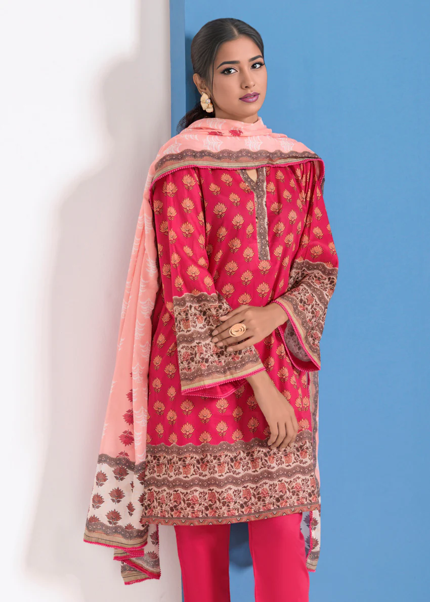 D-Pink-Lawn-2 Piece (WPS252P3098) - Image 8