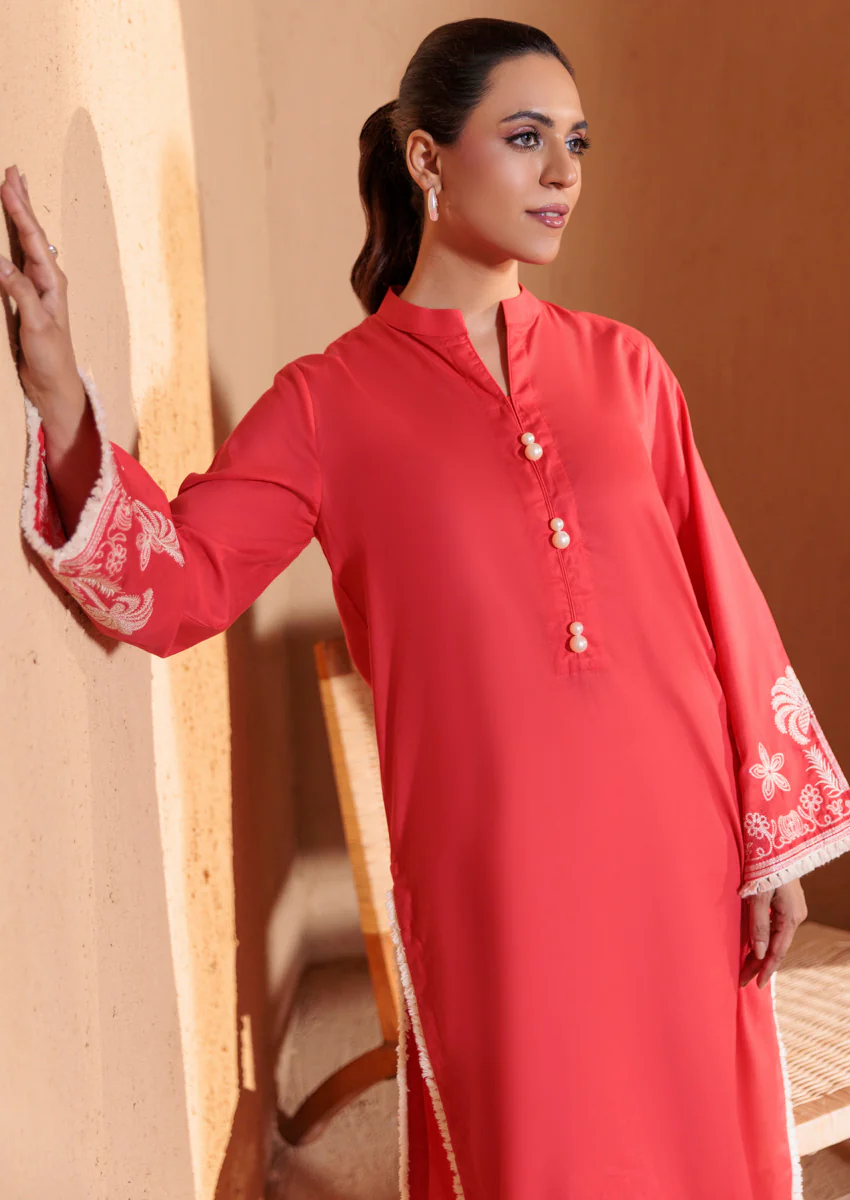 Red-Cambric-1 Piece (WPS25DE1006) - Image 3