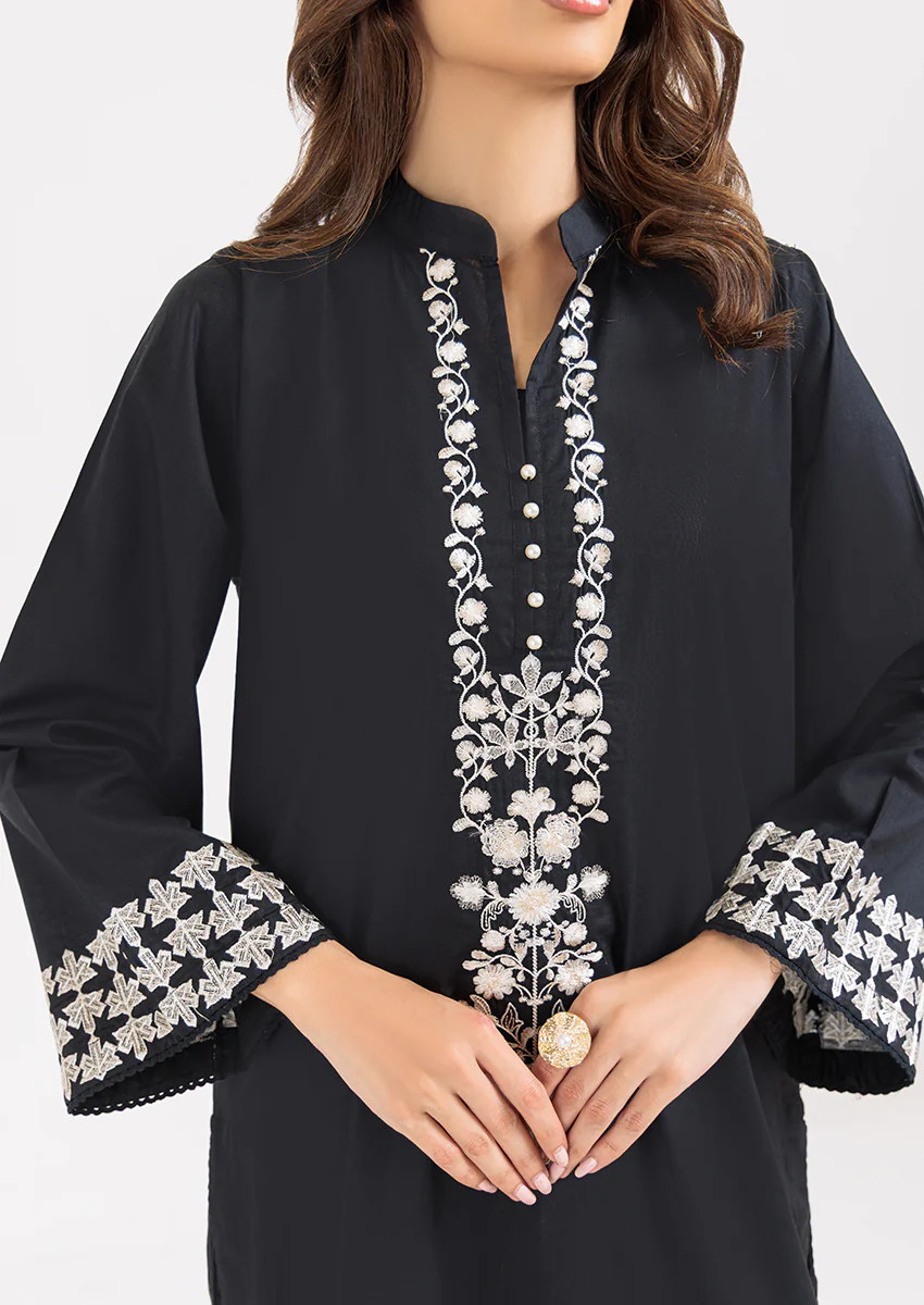 Black-Cambric-1 Piece (WPS25DE1012) - Image 3