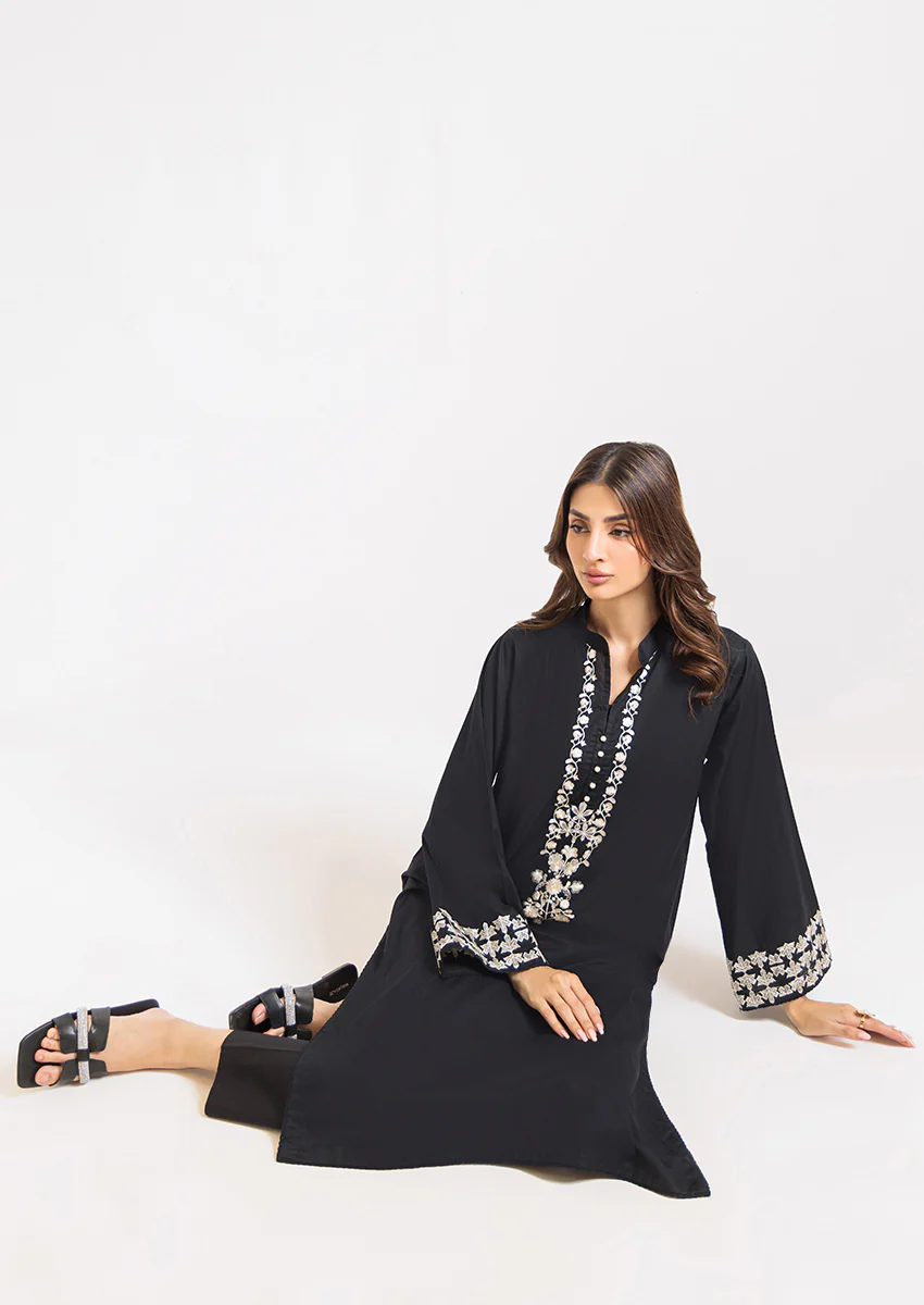 Black-Cambric-1 Piece (WPS25DE1012) - Image 6