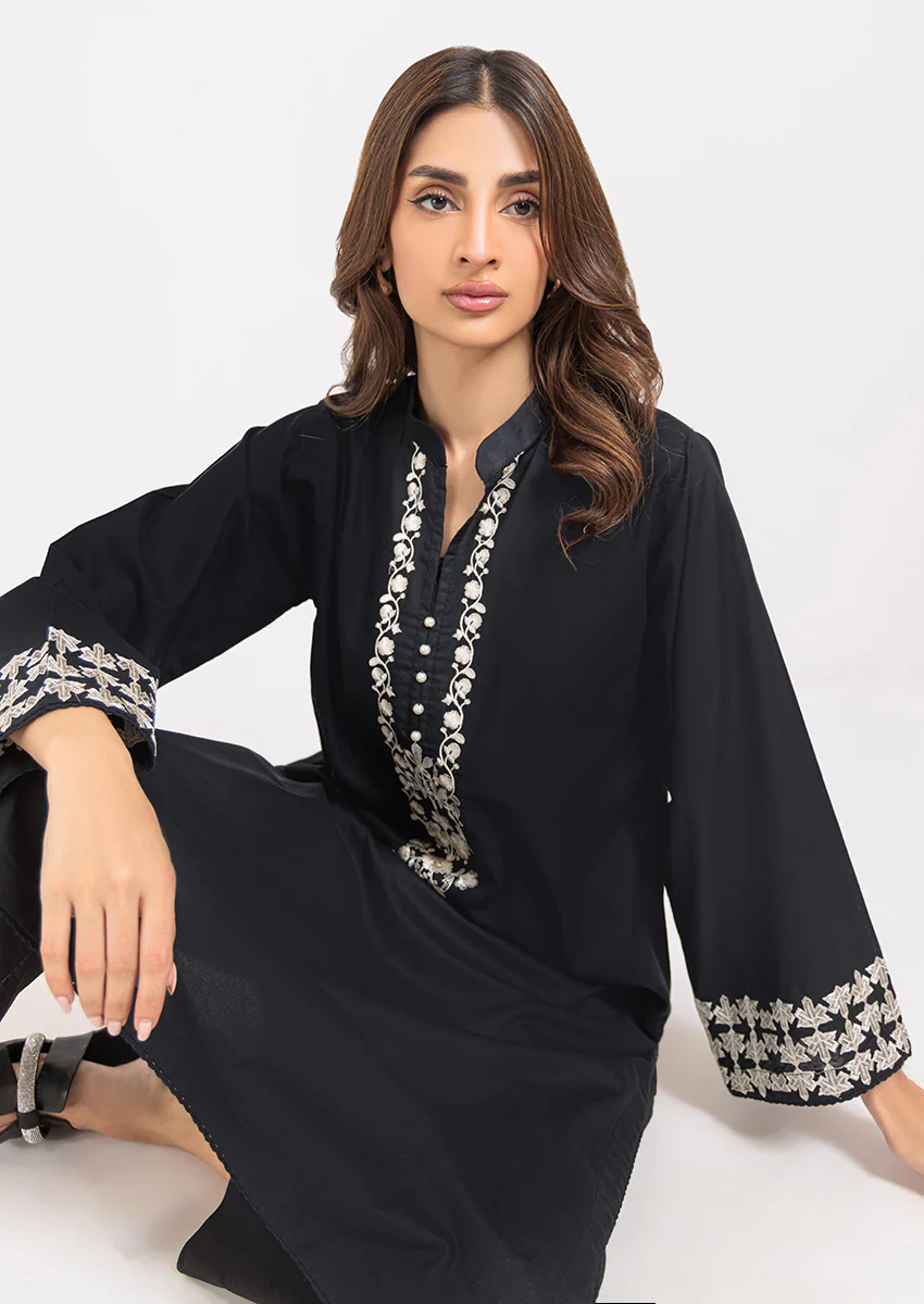 Black-Cambric-1 Piece (WPS25DE1012) - Image 7