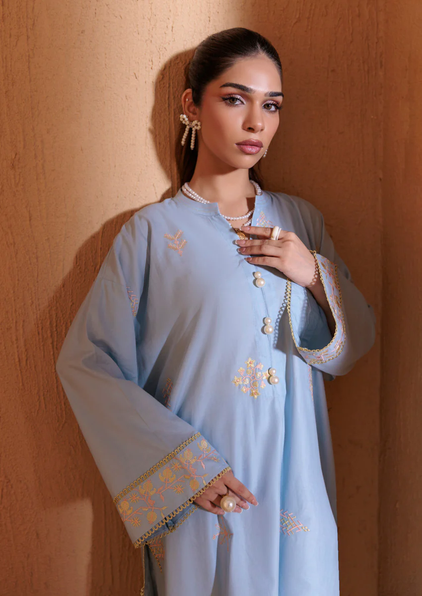 L-Blue-Cambric-2 Piece (WPS25DE2013) - Image 2