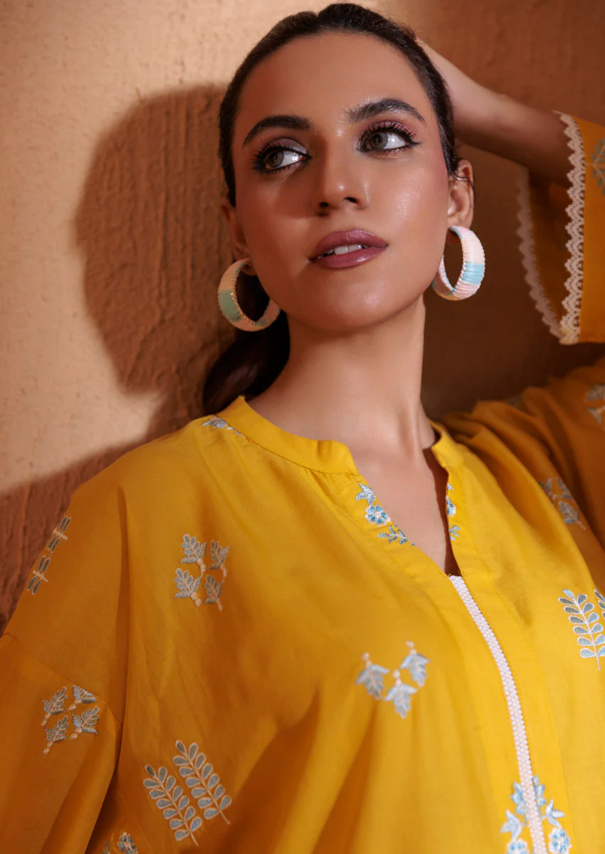 Yellow-Cambric-2 Piece (WPS25DE2014) - Image 3