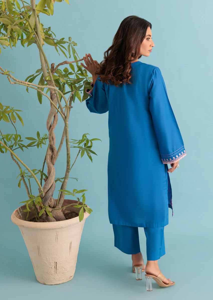 Blue-Cambric-2 Piece (WPS25DE2015) - Image 2
